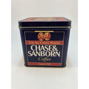 Vintage Chase & Sanborn Coffee Tin EUC